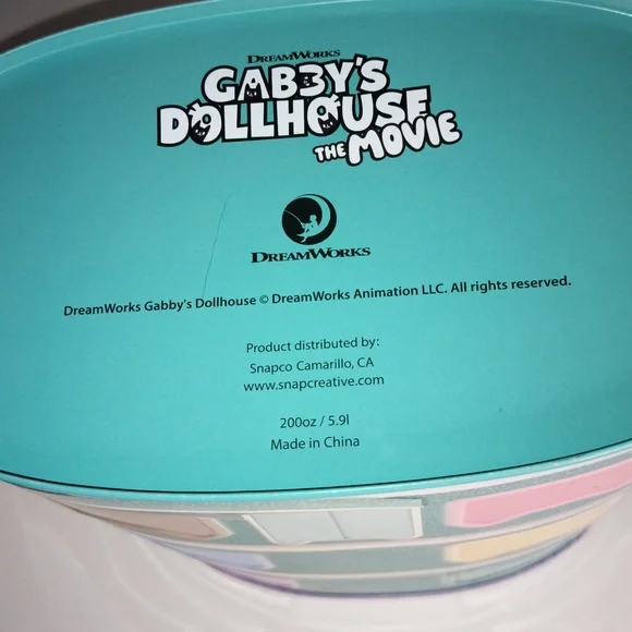 Dream Works Gabby's Dollhouse Girl's Pastel Waste Basket🗑️ NWOT - Picture 3 of 9